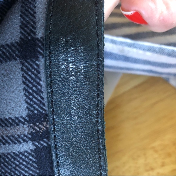 Born Black Leather Knee-High Boots with buckles-8.5 Mint! - Picture 5 of 7